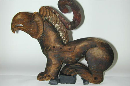 Griffon en ronde-bosse