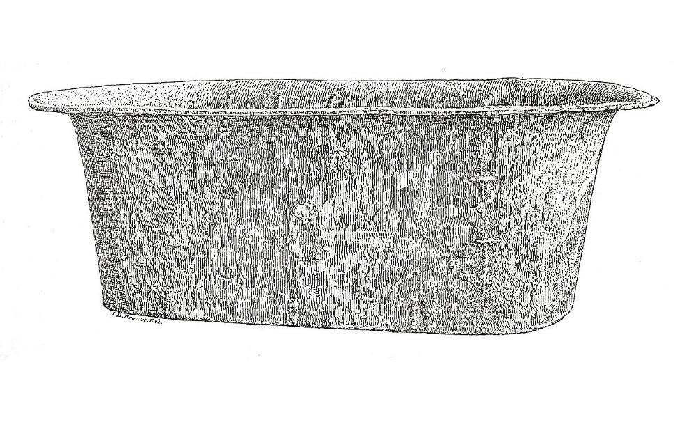Bronze Bathtub Coffin